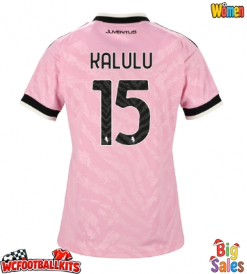 Juventus Pierre Kalulu #15 Replica Away Stadium Shirt for Women 2026-27 Short Sleeve